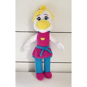 Helen Henny Soft Cute Plush Doll 11" Chuck E Cheese Sewn Eyes 2015